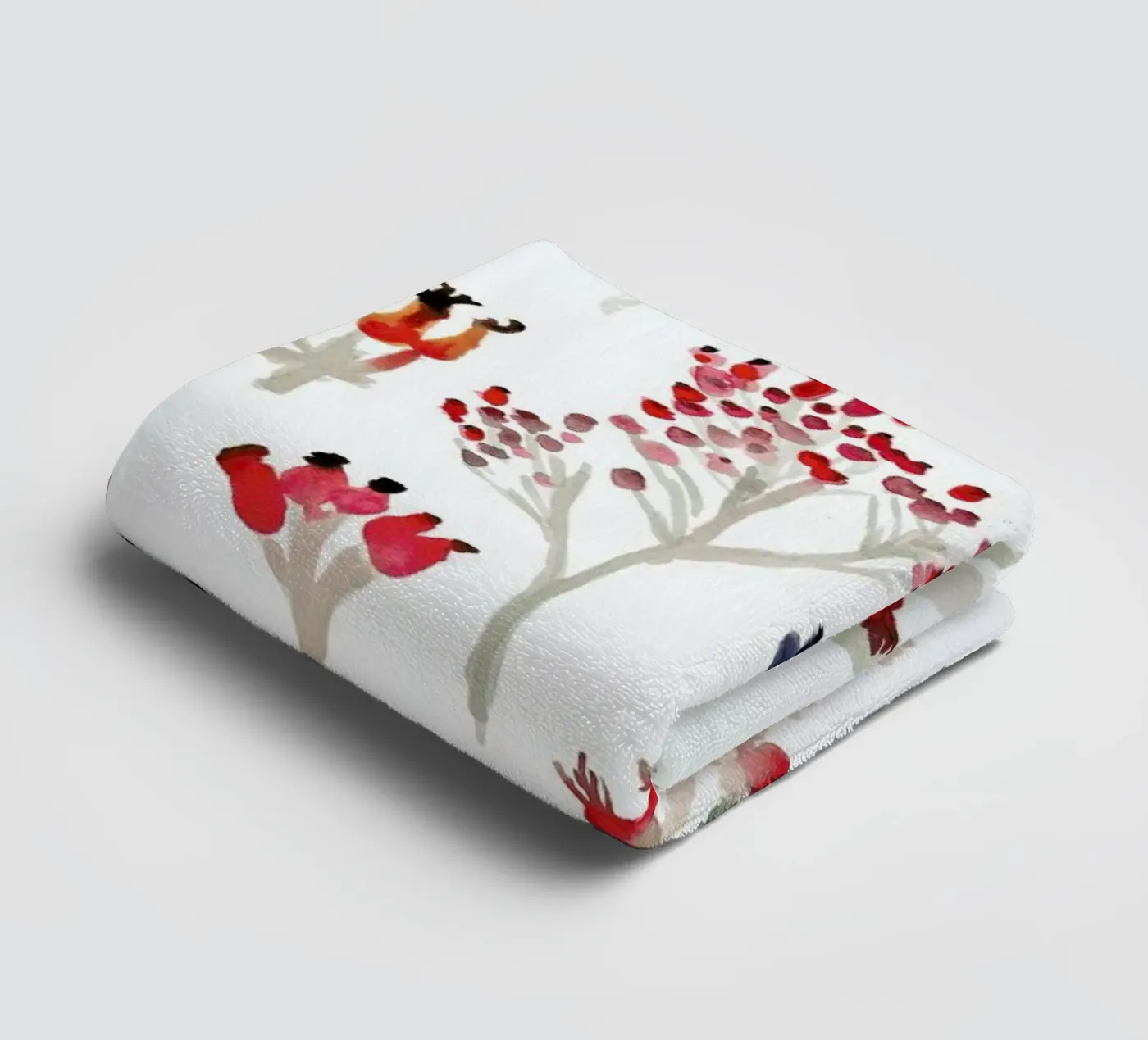 Berries badhanddoek van Farina Kuklinski