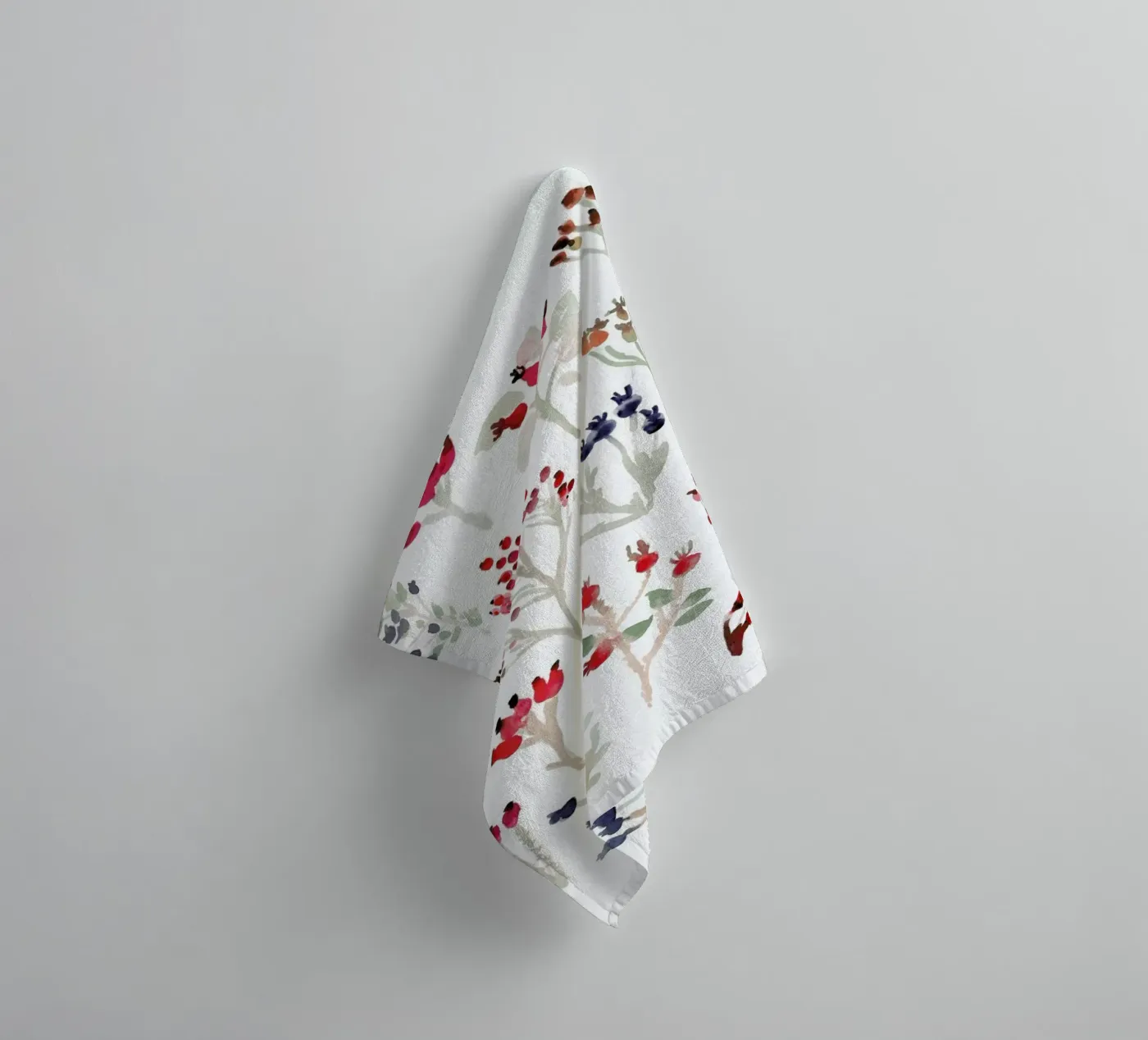 Berries badhanddoek van Farina Kuklinski