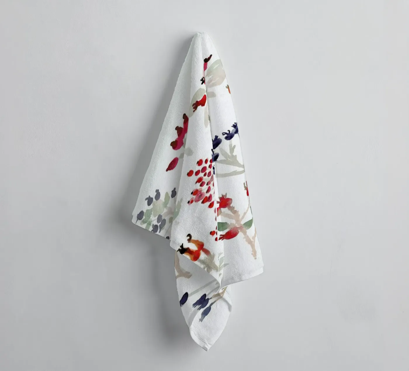 Berries badhanddoek van Farina Kuklinski