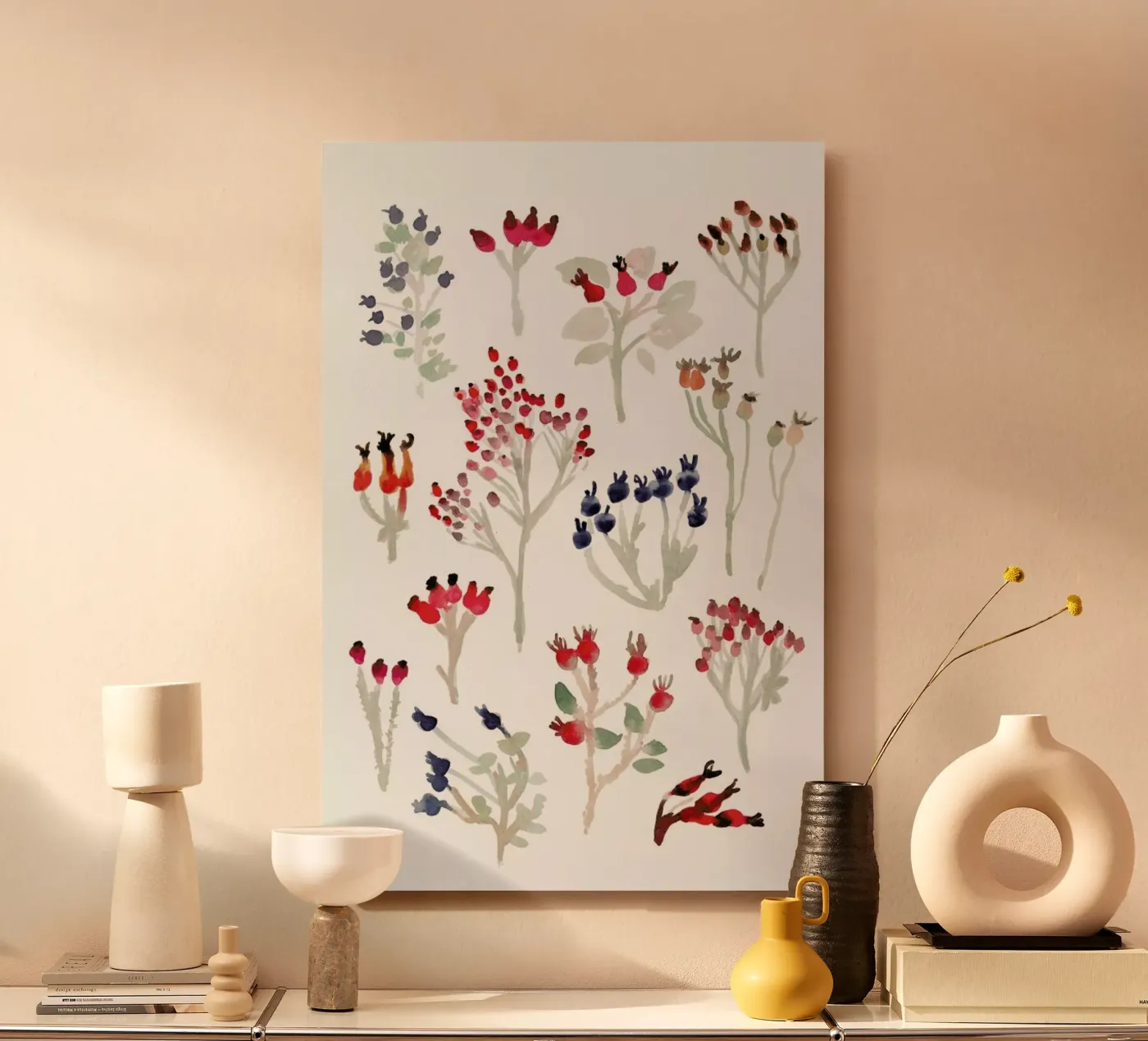 Berries forex-plaat van Farina Kuklinski