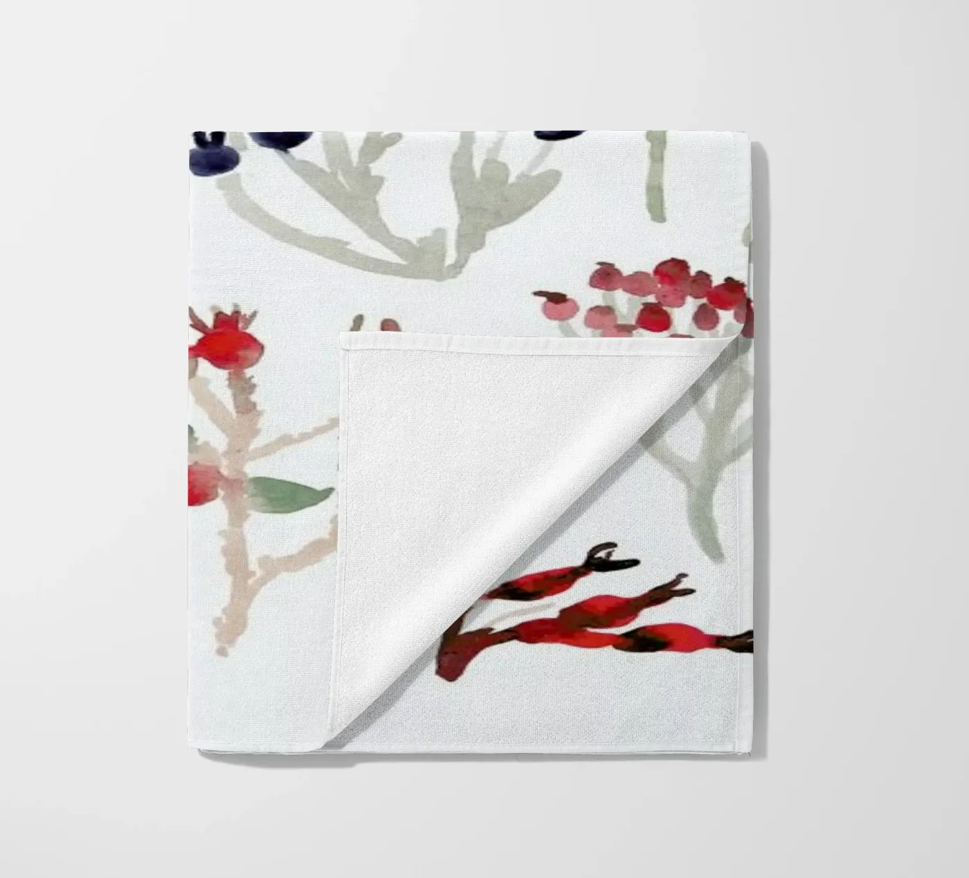 Berries strandhanddoek van Farina Kuklinski