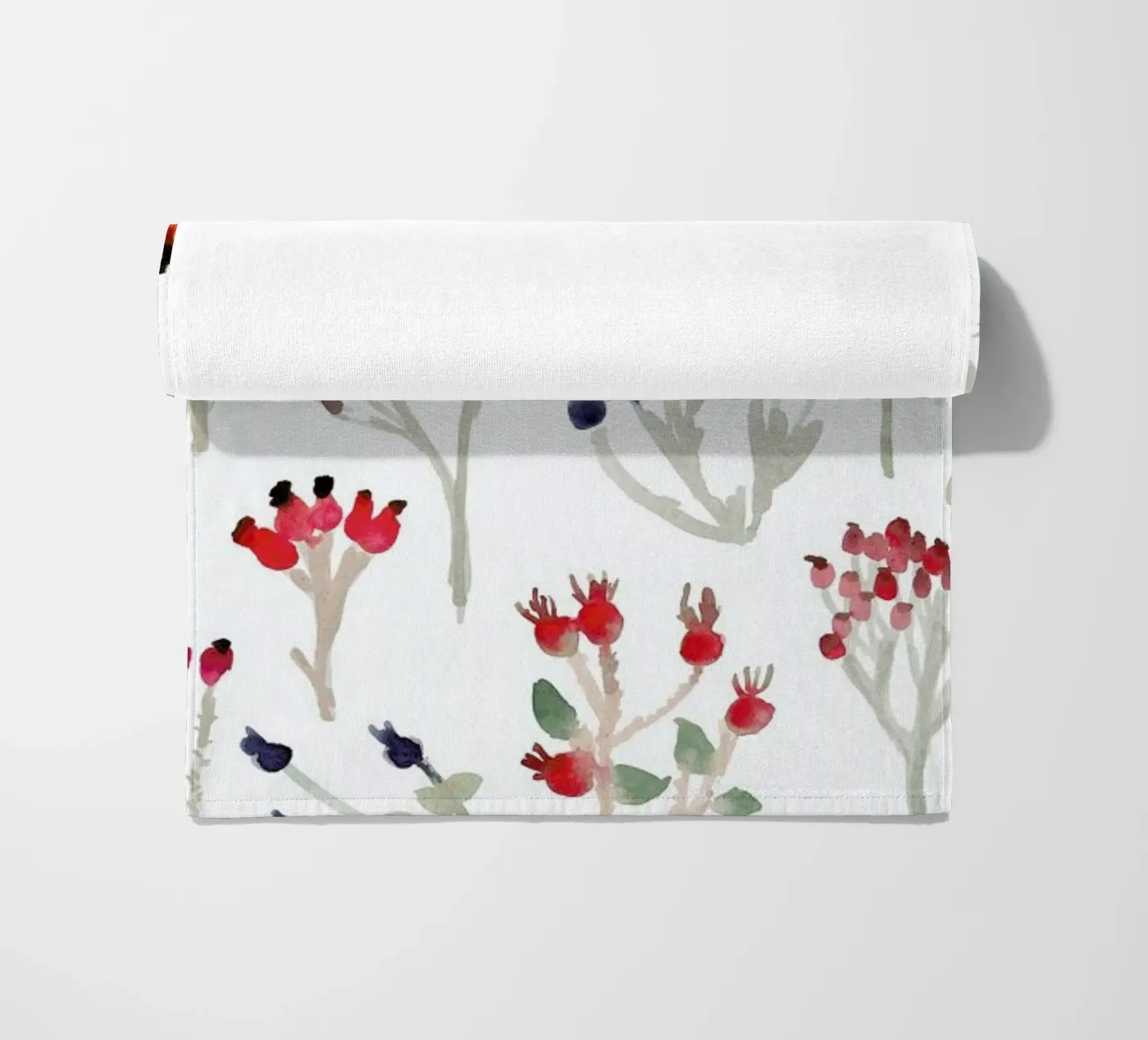 Berries strandhanddoek van Farina Kuklinski