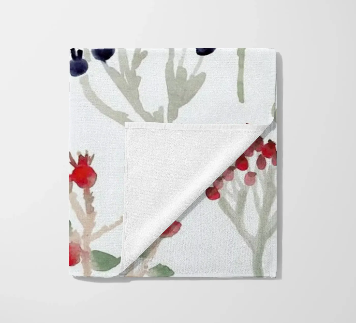 Berries strandhanddoek van Farina Kuklinski