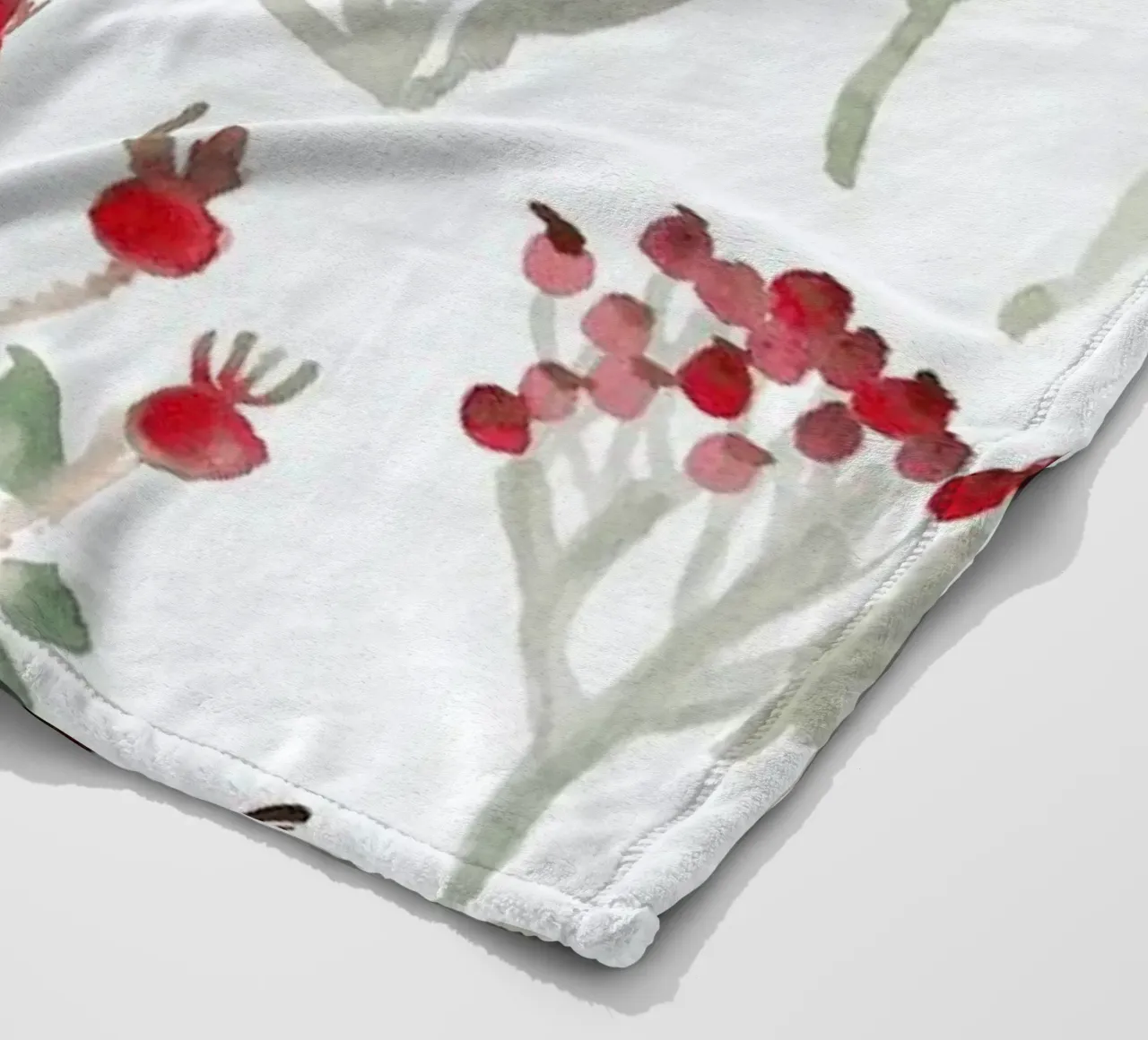 Berries fleecedeken van Farina Kuklinski