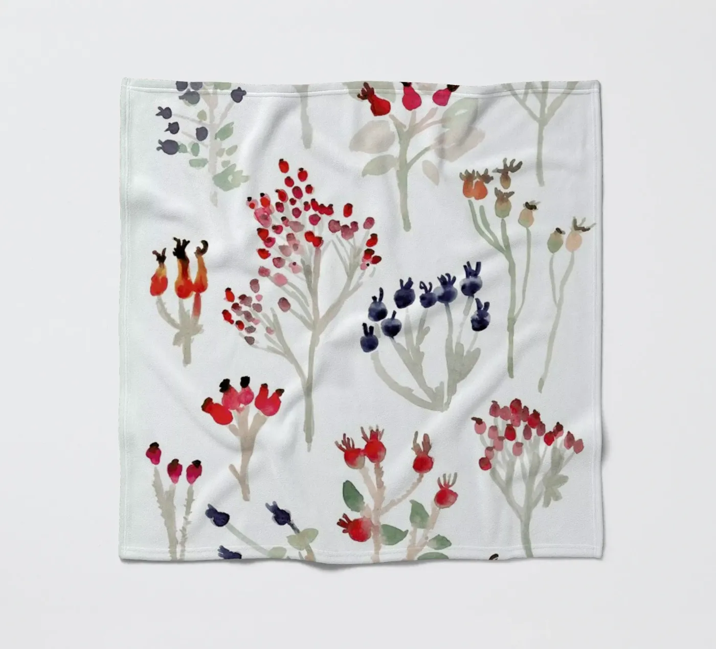 Berries Fleecedecke von Farina Kuklinski