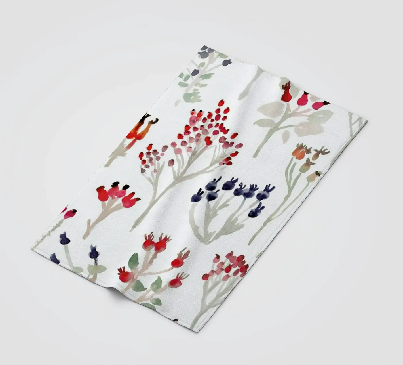 Berries Fleecedecke von Farina Kuklinski