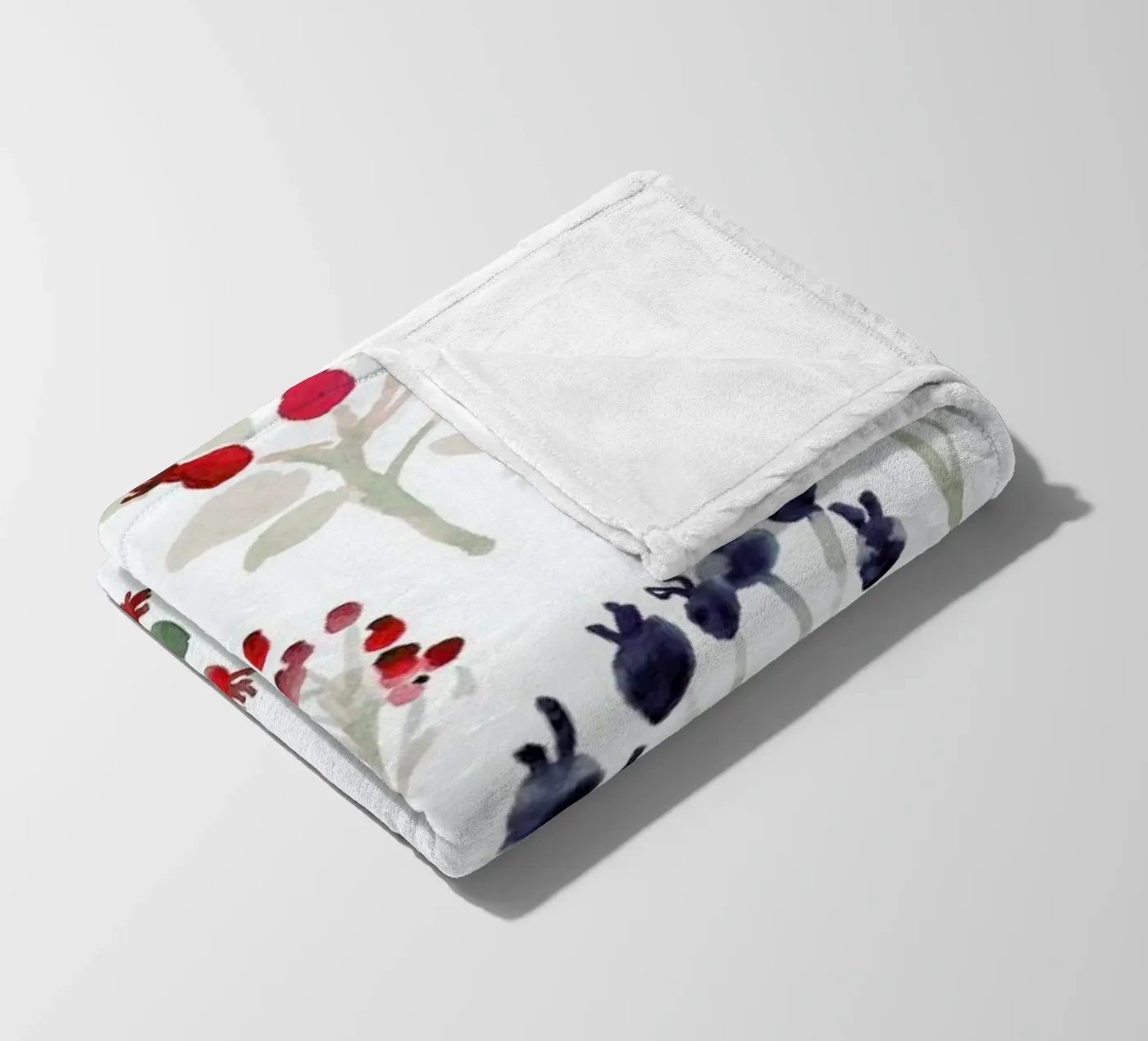 Berries Fleecedecke von Farina Kuklinski