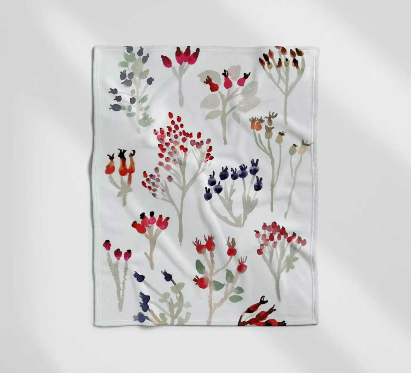 Berries Fleecedecke von Farina Kuklinski