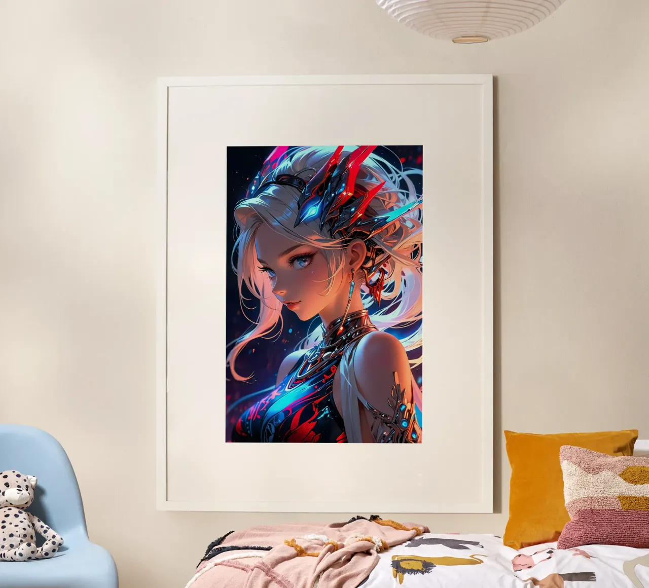 Giovane giapponese entai poster con telaio in alluminio da 🎁 ARTVI-SHOP