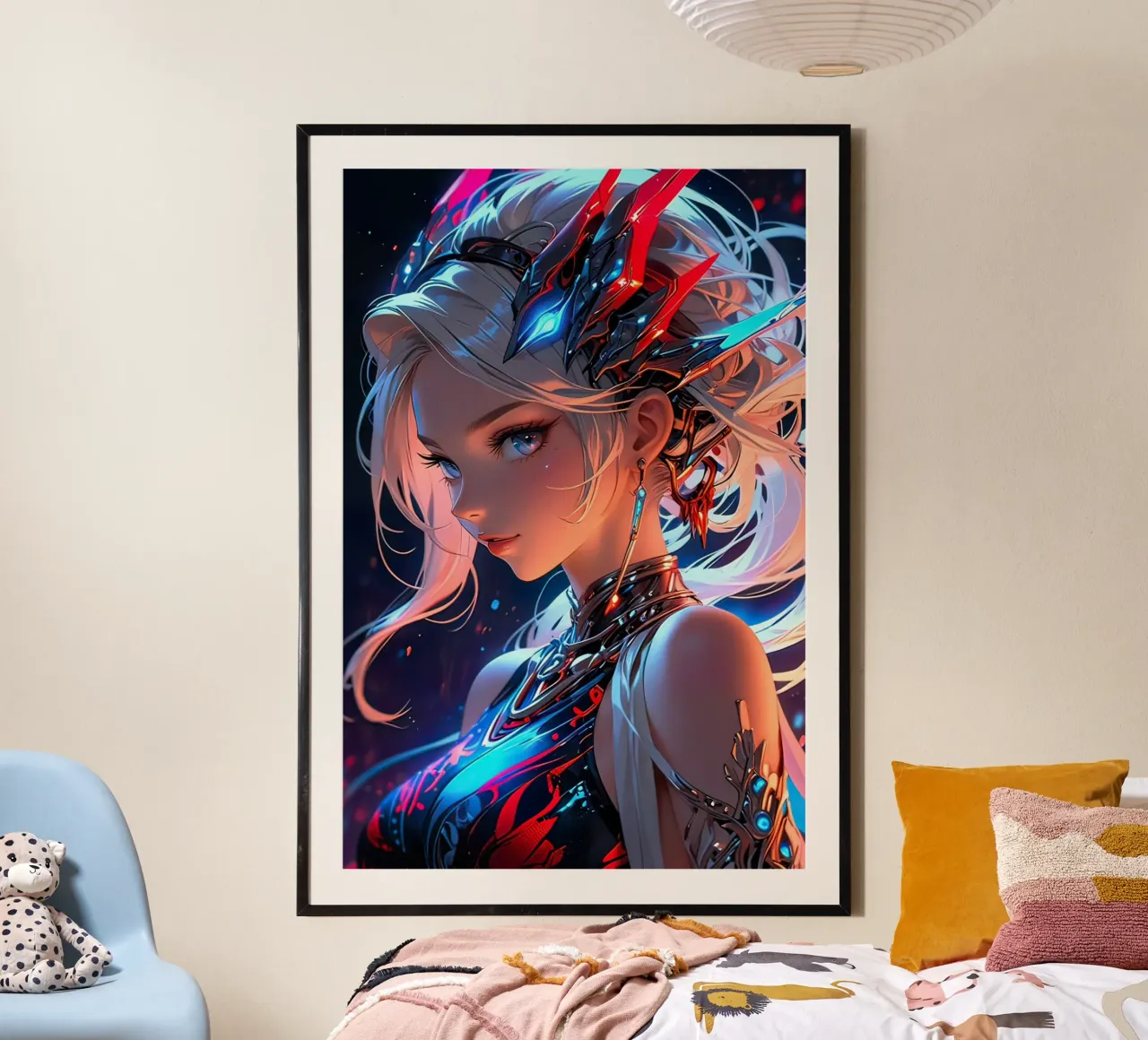 Giovane giapponese entai poster con telaio in alluminio da 🎁 ARTVI-SHOP