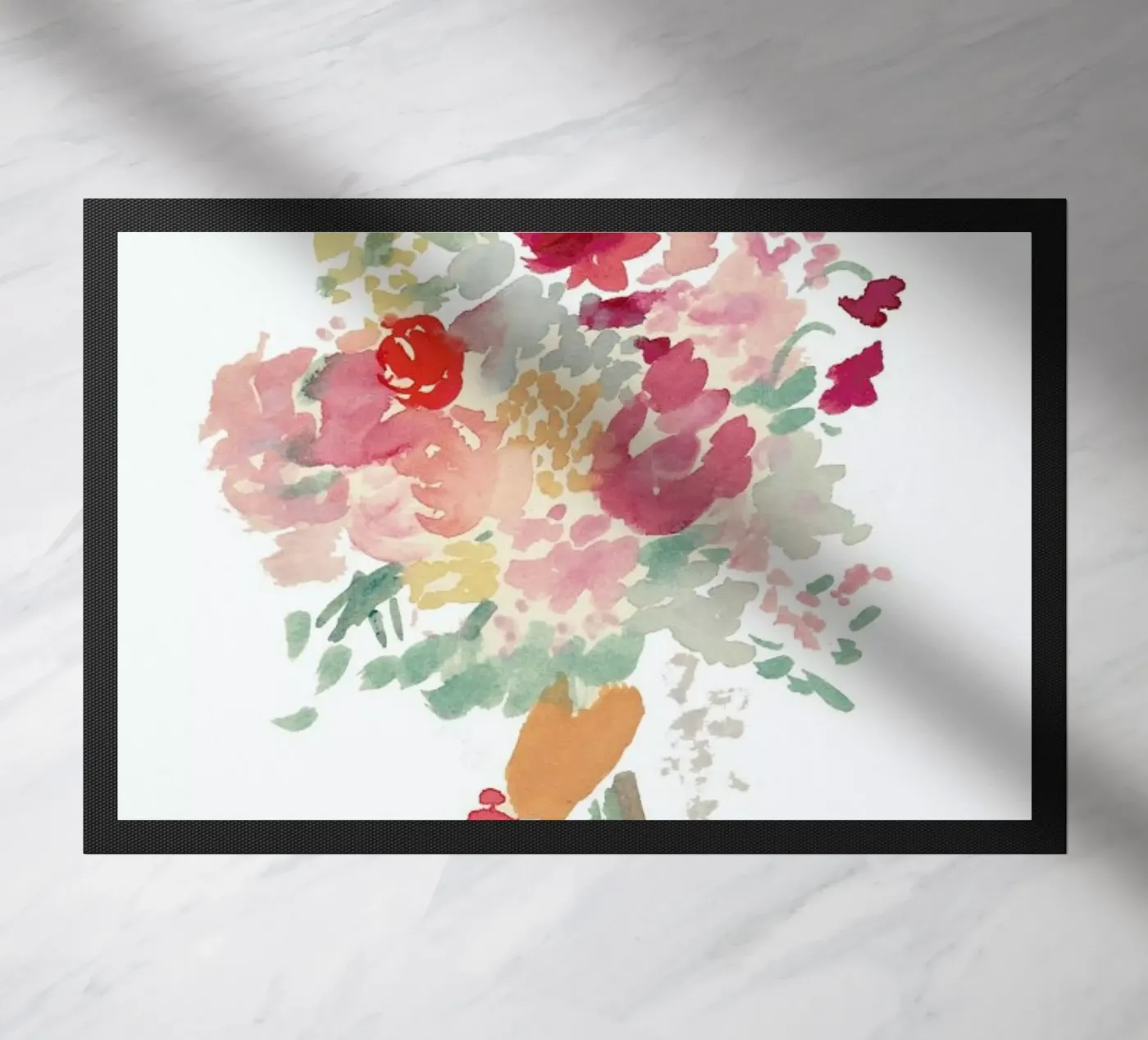 Bouquet deurmat van Farina Kuklinski