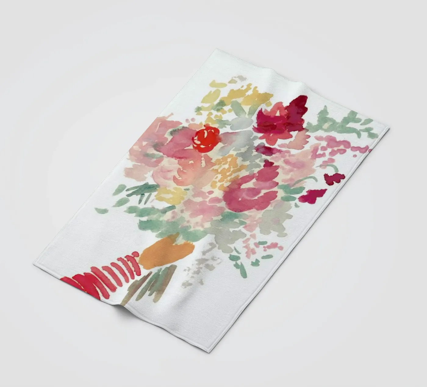 Bouquet coperta in pile da Farina Kuklinski