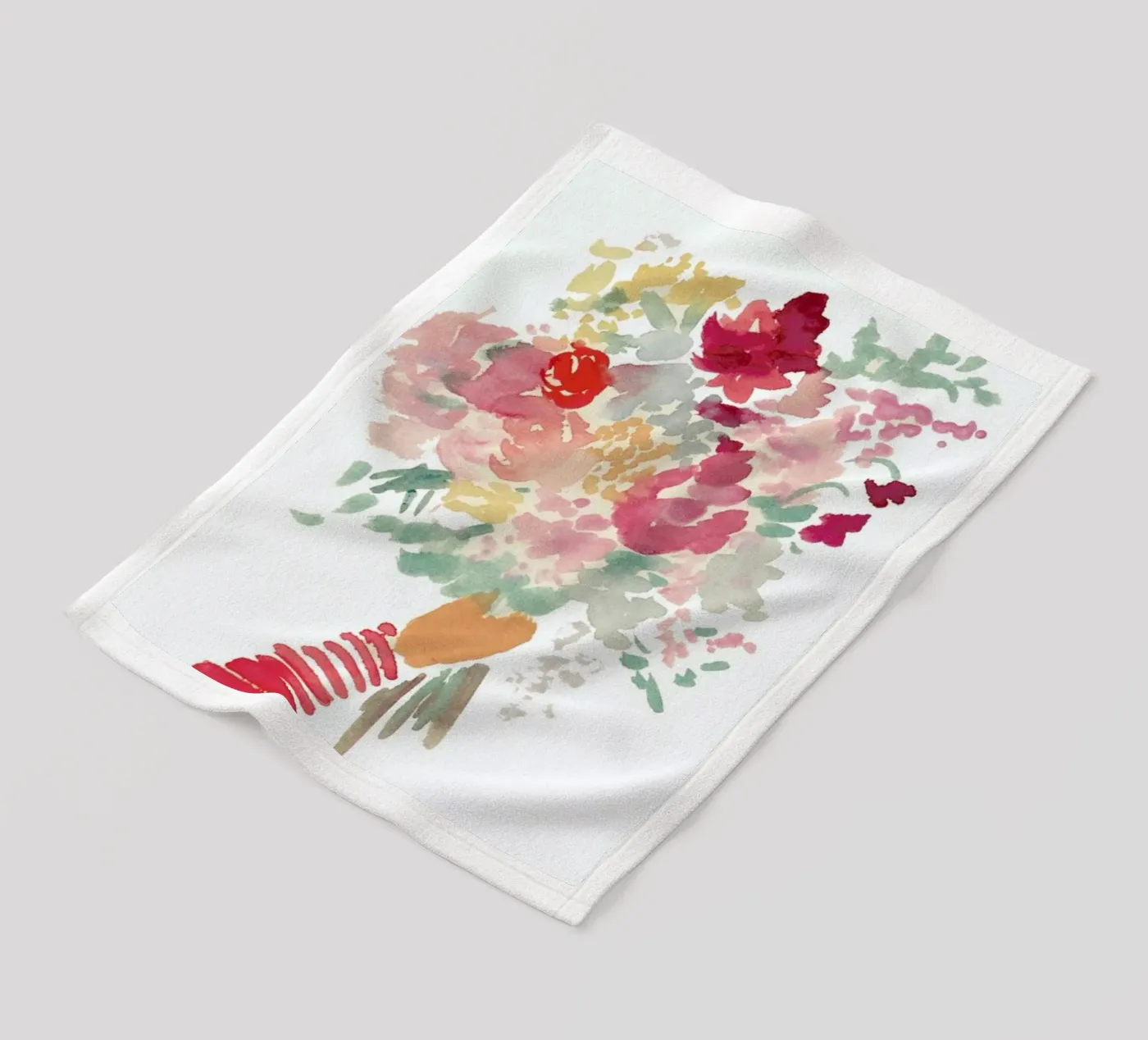 Bouquet Fleecedecke von Farina Kuklinski