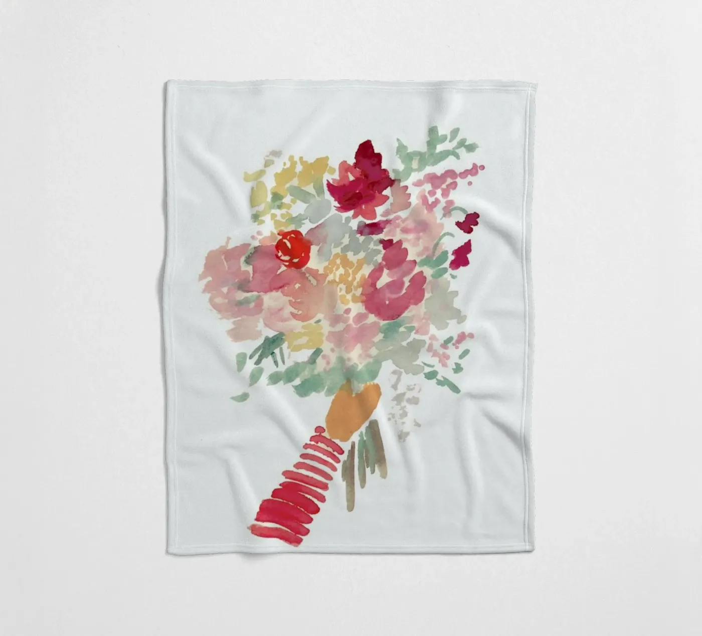Bouquet Fleecedecke von Farina Kuklinski