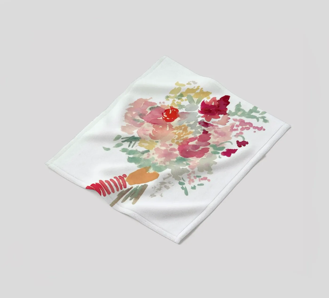 Bouquet Fleecedecke von Farina Kuklinski