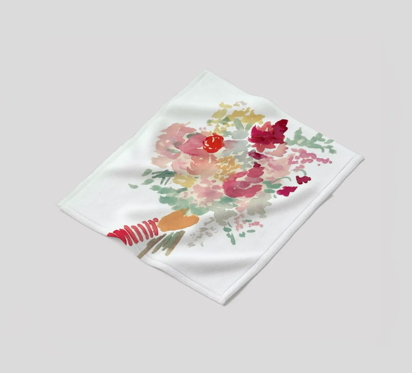 Bouquet coperta in pile da Farina Kuklinski