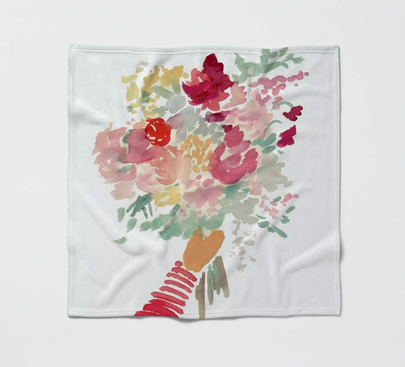 Bouquet Fleecedecke von Farina Kuklinski