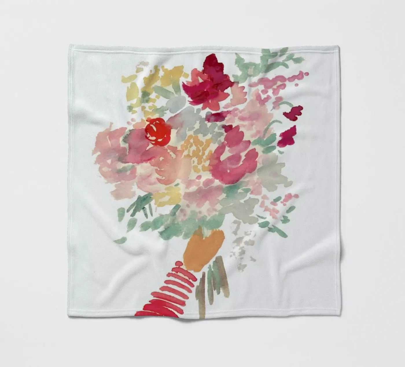 Bouquet coperta in pile da Farina Kuklinski