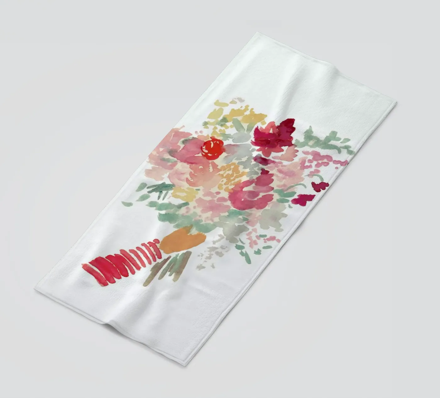 Bouquet strandhanddoek van Farina Kuklinski