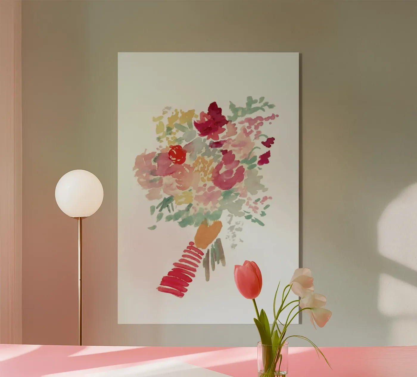 Bouquet acryl van Farina Kuklinski
