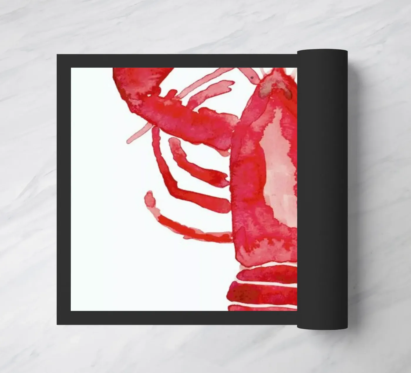 Lobster deurmat van Farina Kuklinski