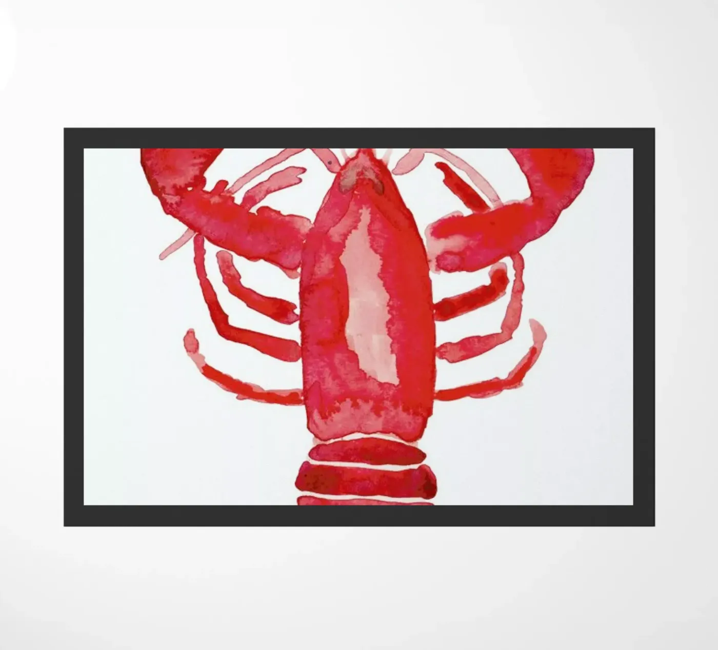 Lobster deurmat van Farina Kuklinski