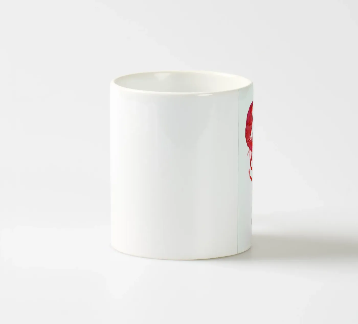 Lobster ceramic mug by Farina Kuklinski