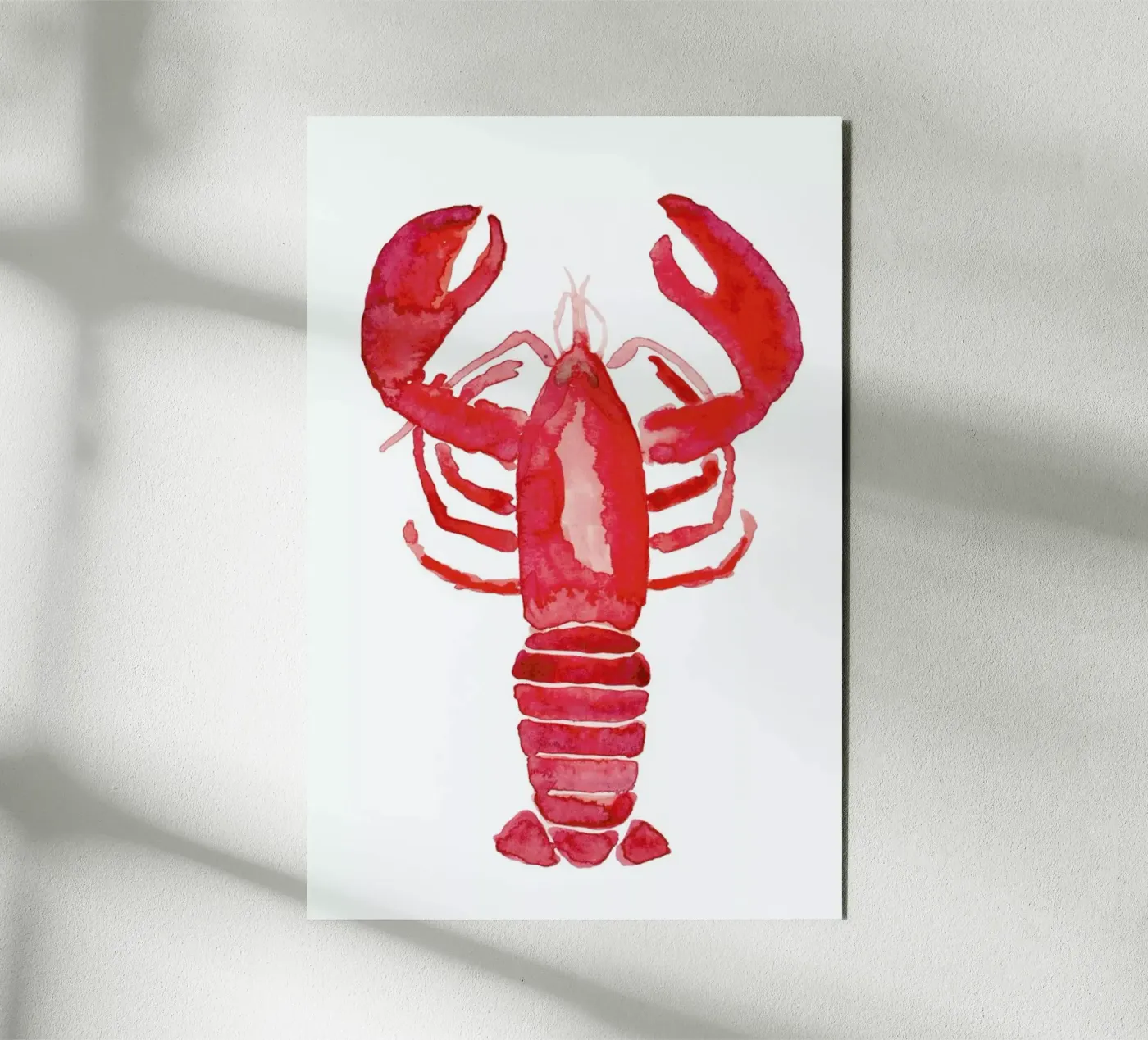 Lobster forex plate by Farina Kuklinski