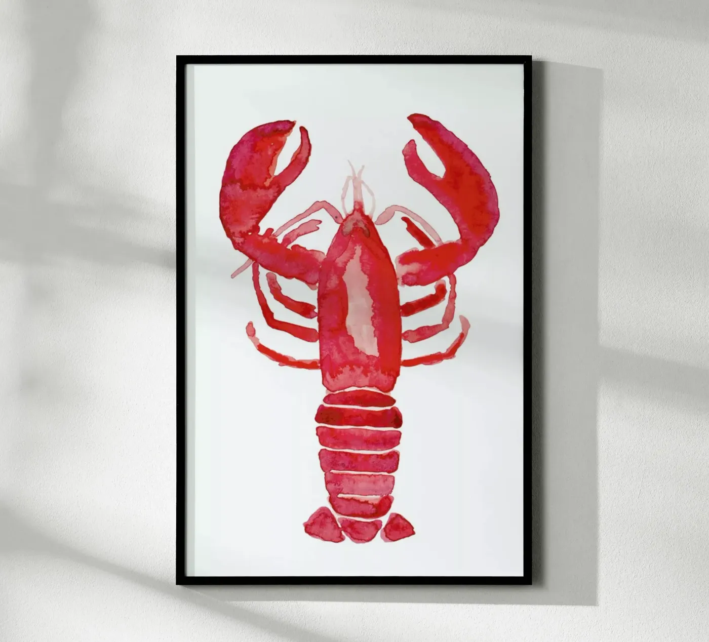 Lobster poster by Farina Kuklinski