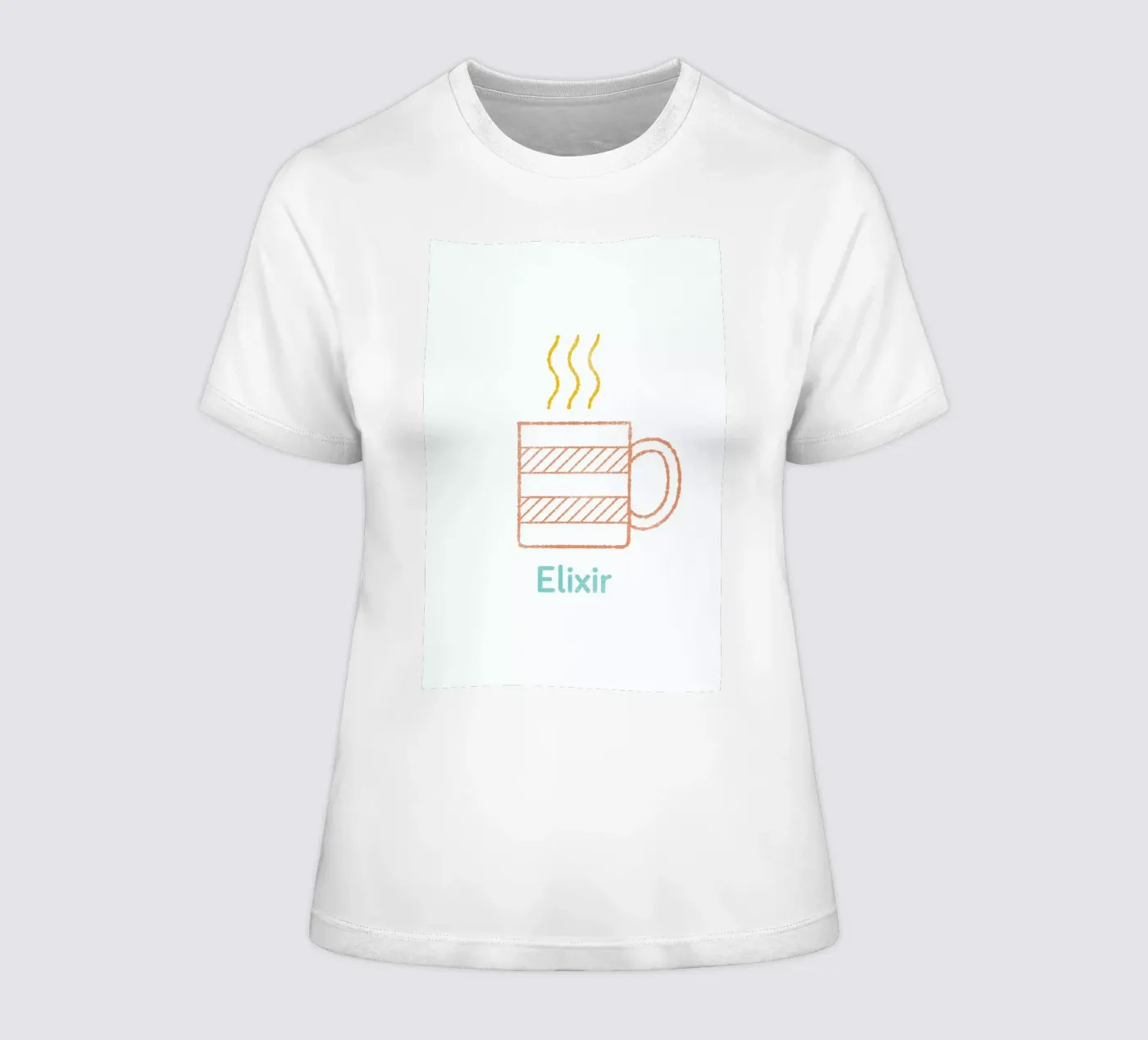 Elixir dames t-shirt getailleerd van Chris Wharton