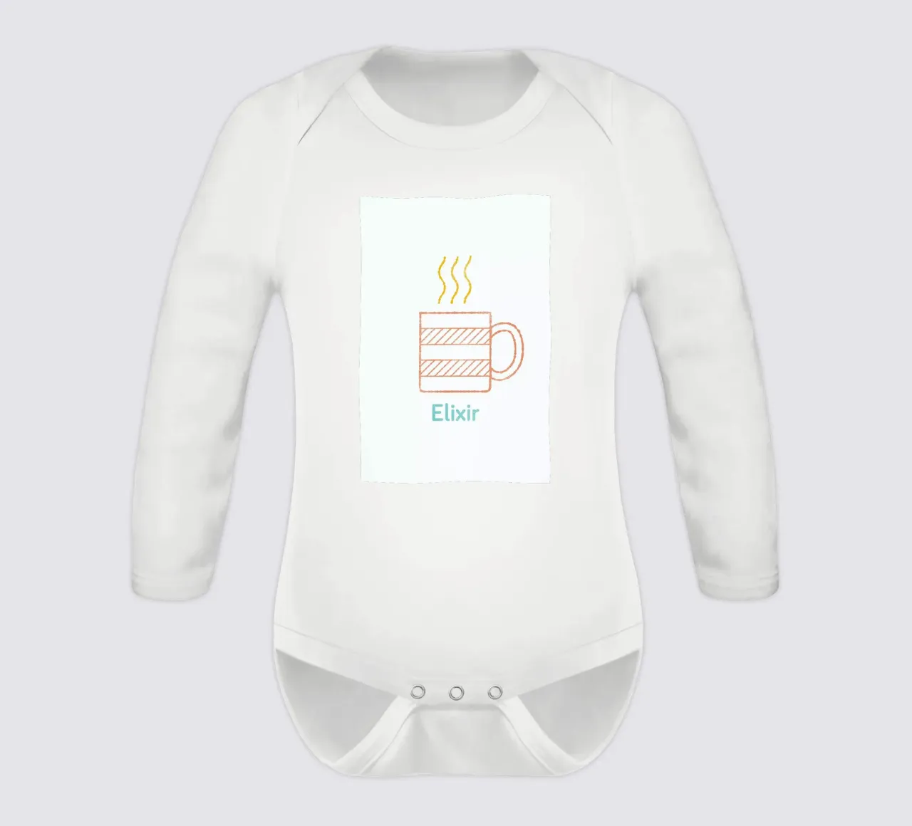 Elixir body neonato maniche lunghe da Chris Wharton