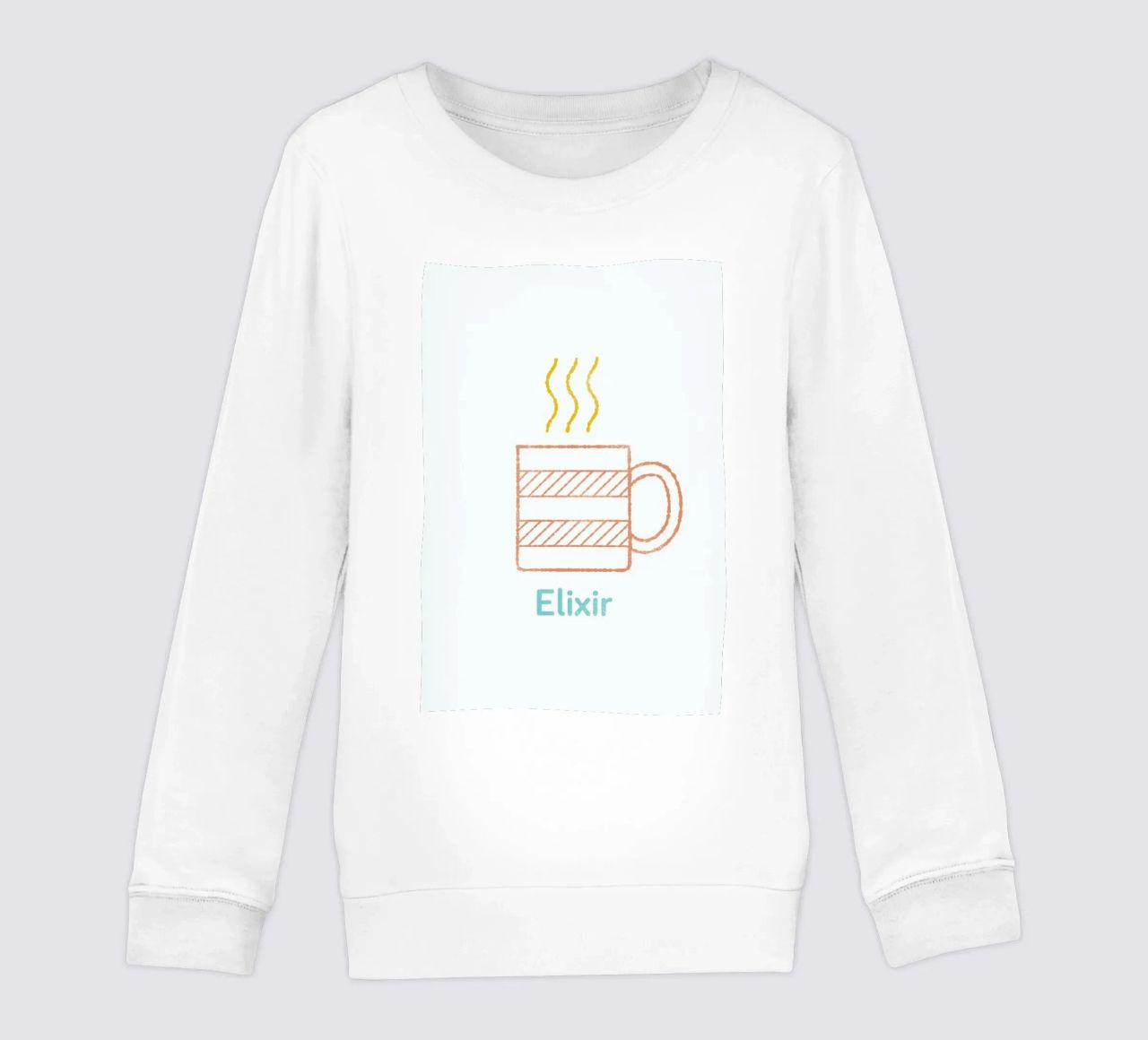 Elixir felpa bambino da Chris Wharton