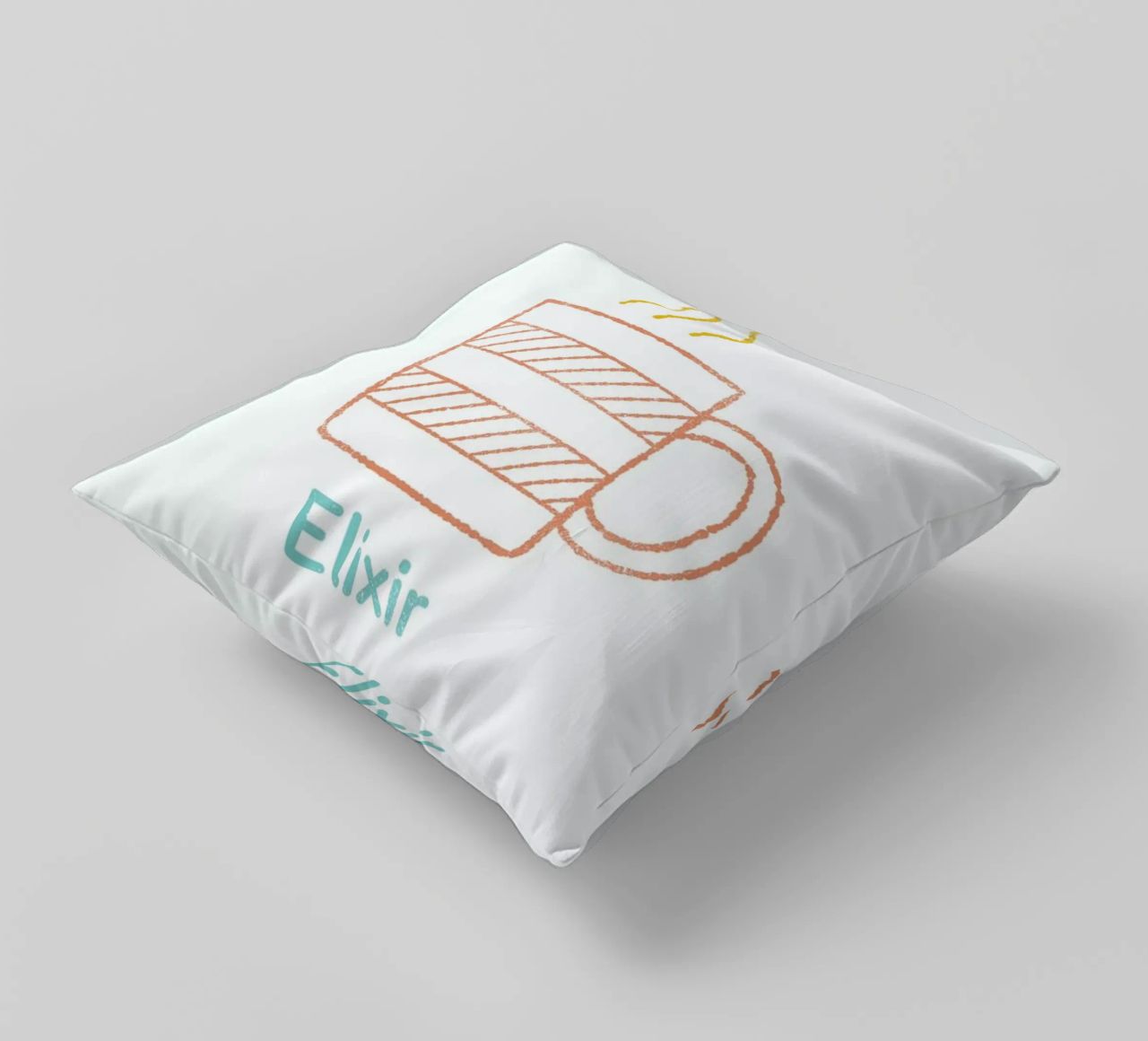 Elixir decorative cushion by Chris Wharton