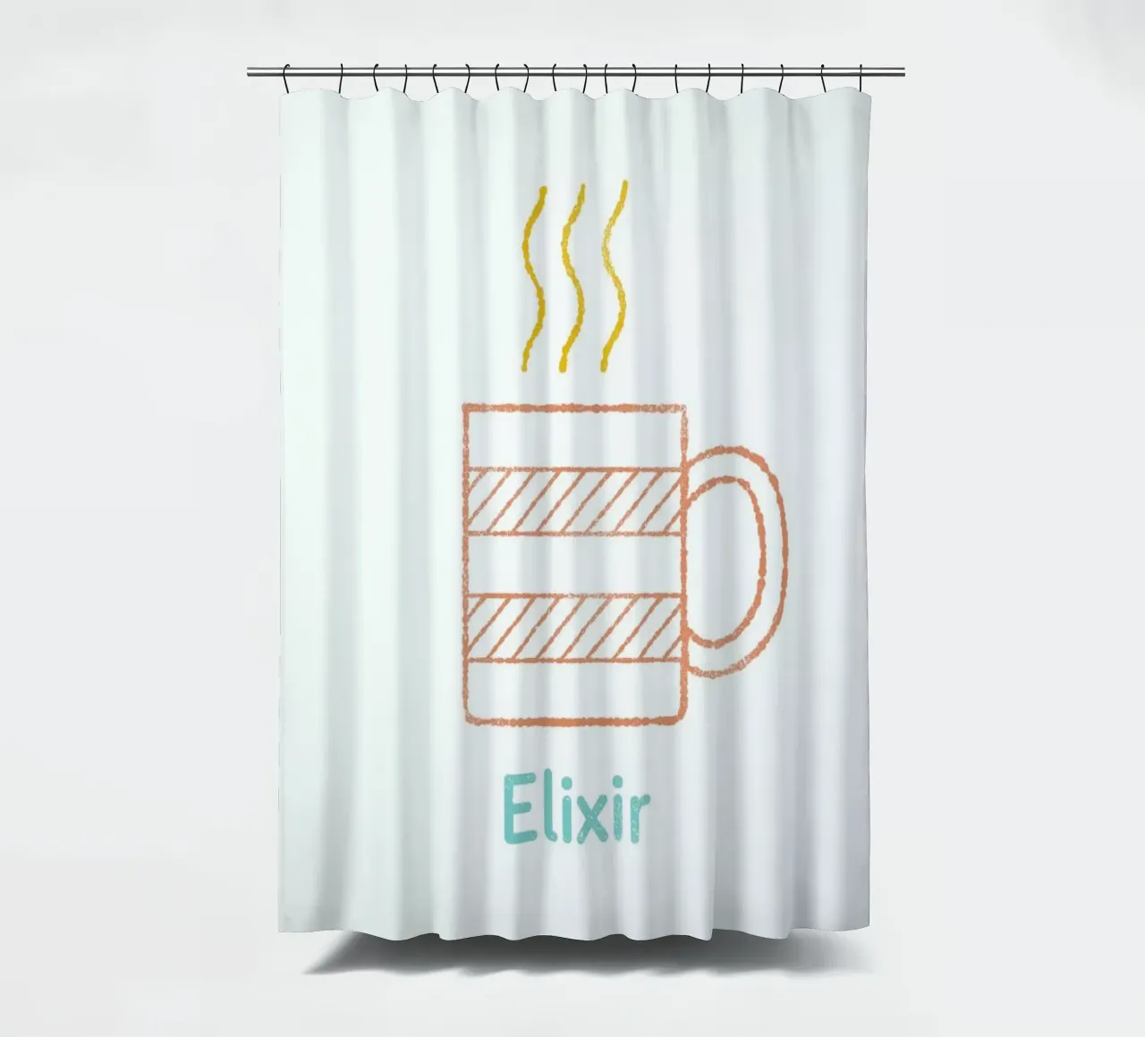 Elixir tenda da doccia da Chris Wharton