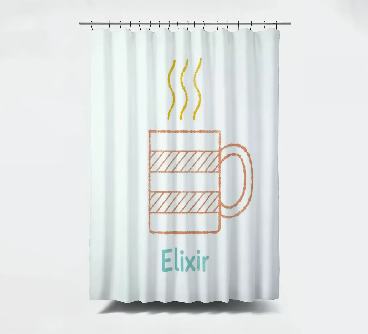 Elixir douchegordijn van Chris Wharton