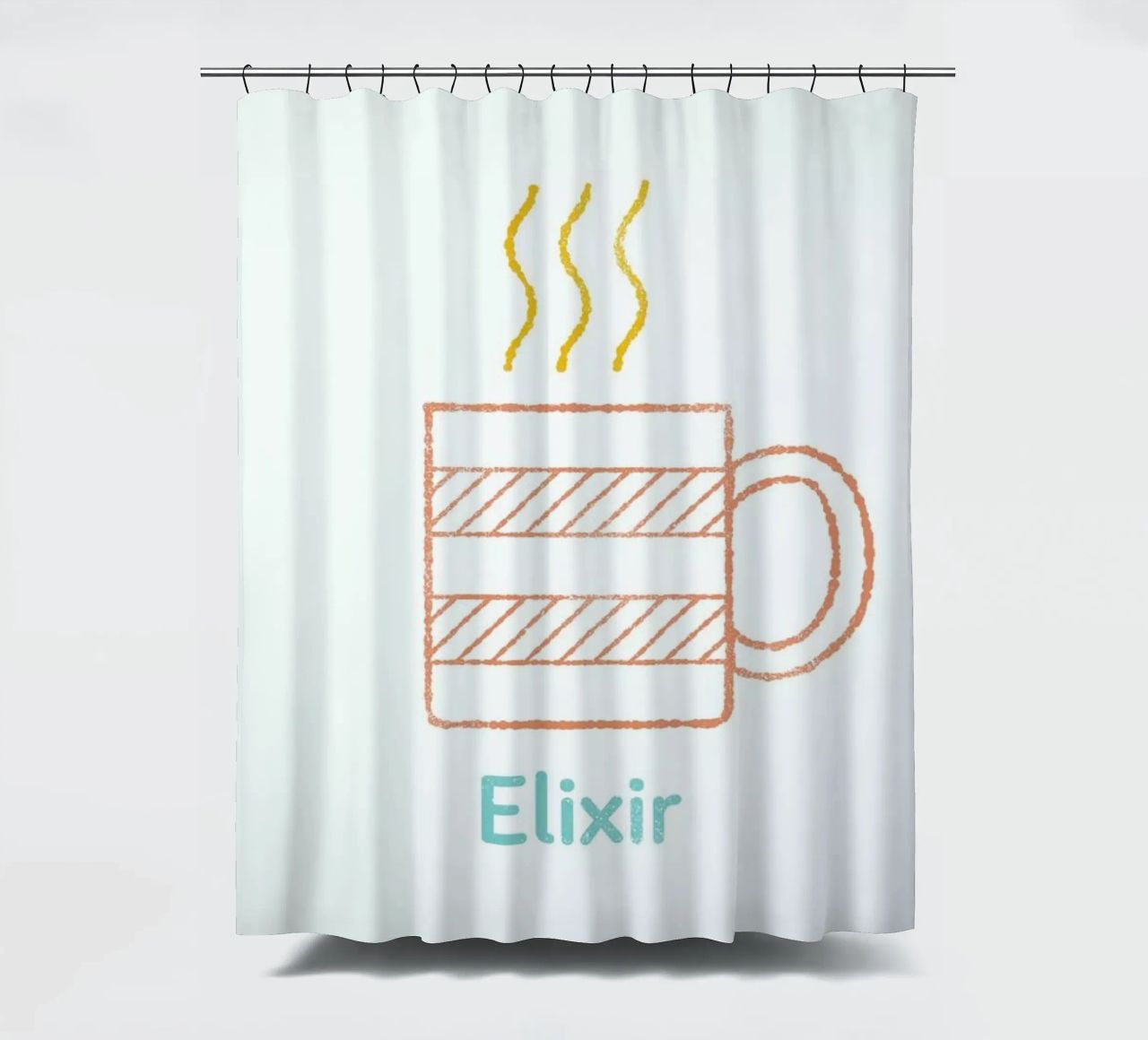 Elixir Duschvorhang von Chris Wharton