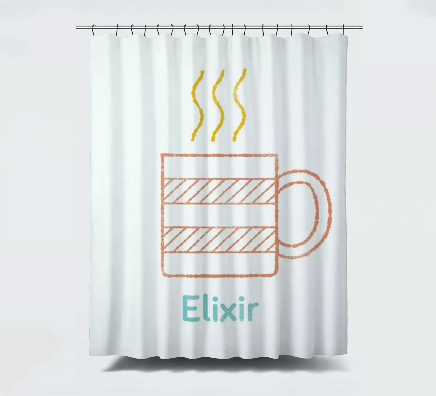 Elixir douchegordijn van Chris Wharton