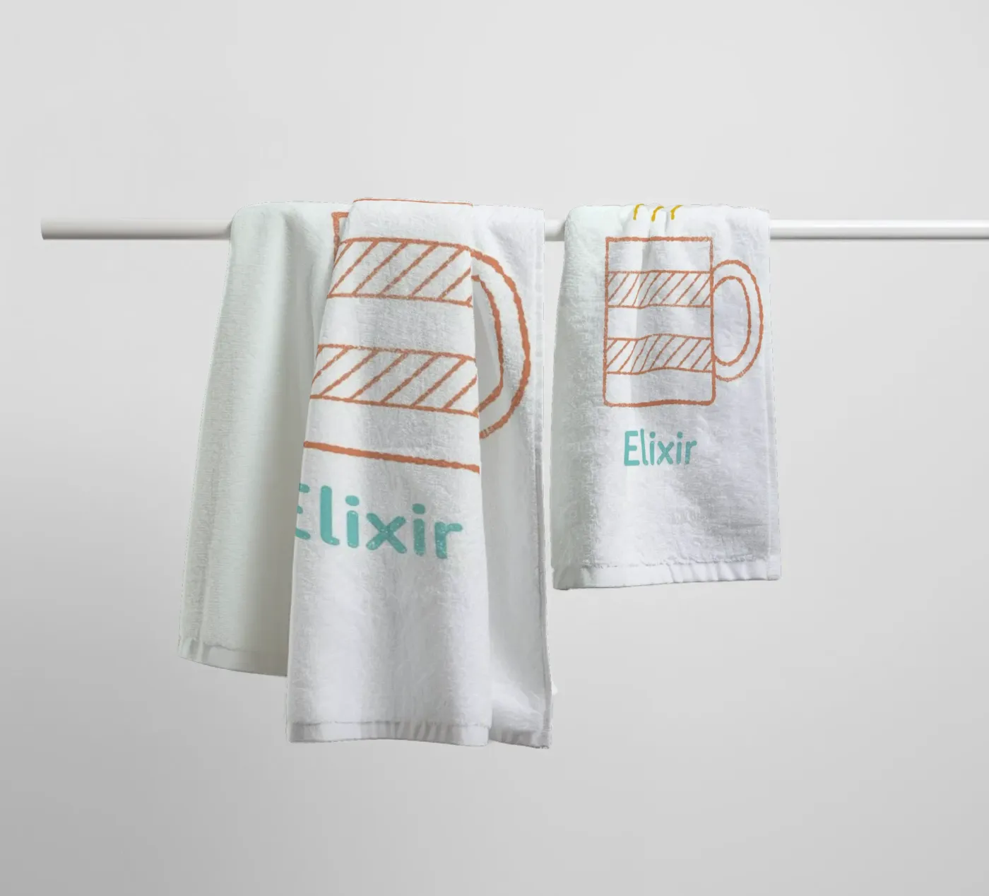 Elixir badhanddoek van Chris Wharton