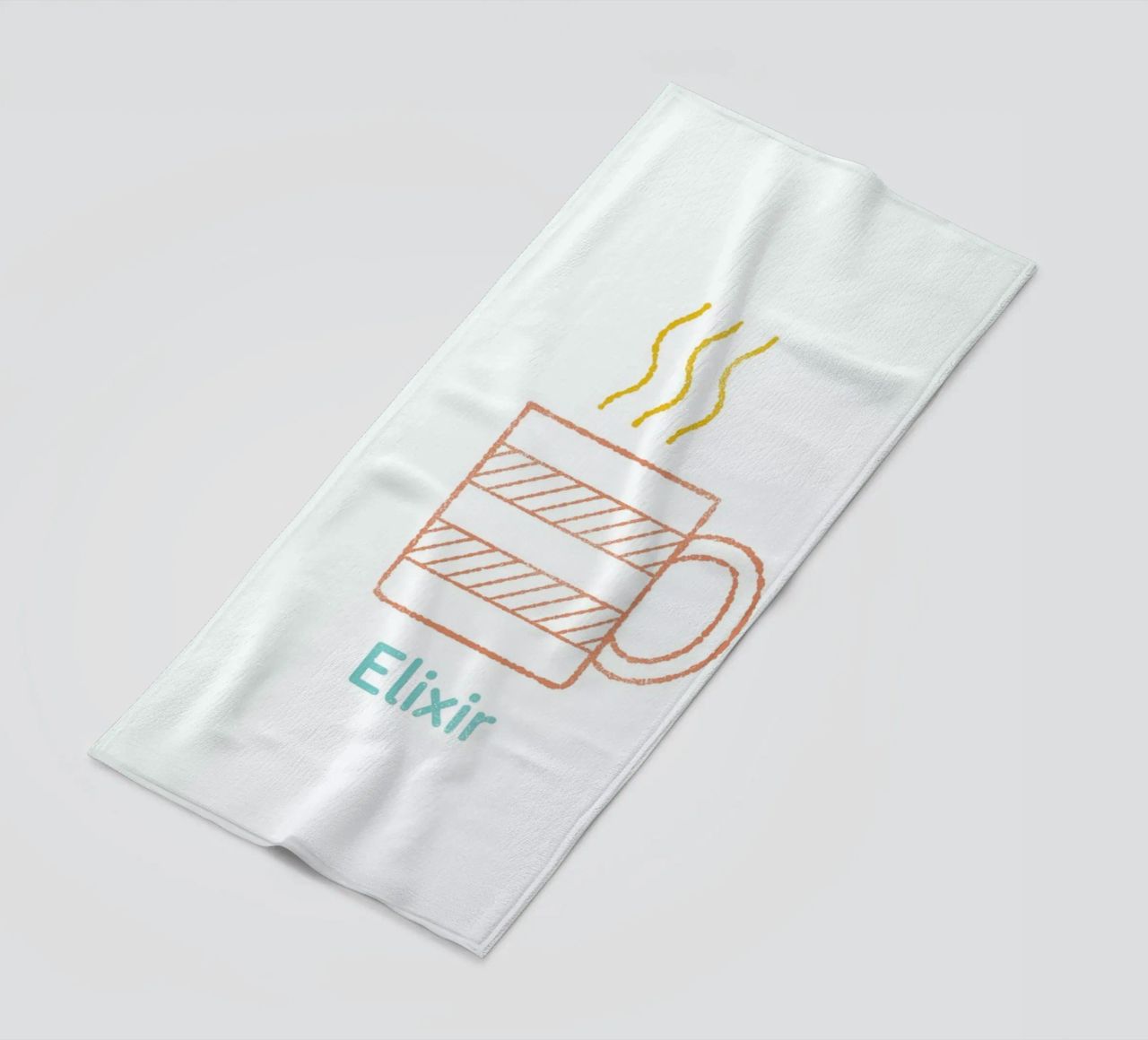 Elixir beach towel by Chris Wharton
