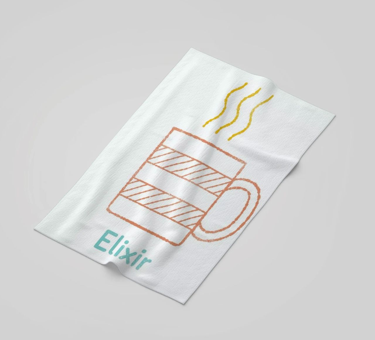 Elixir beach towel by Chris Wharton
