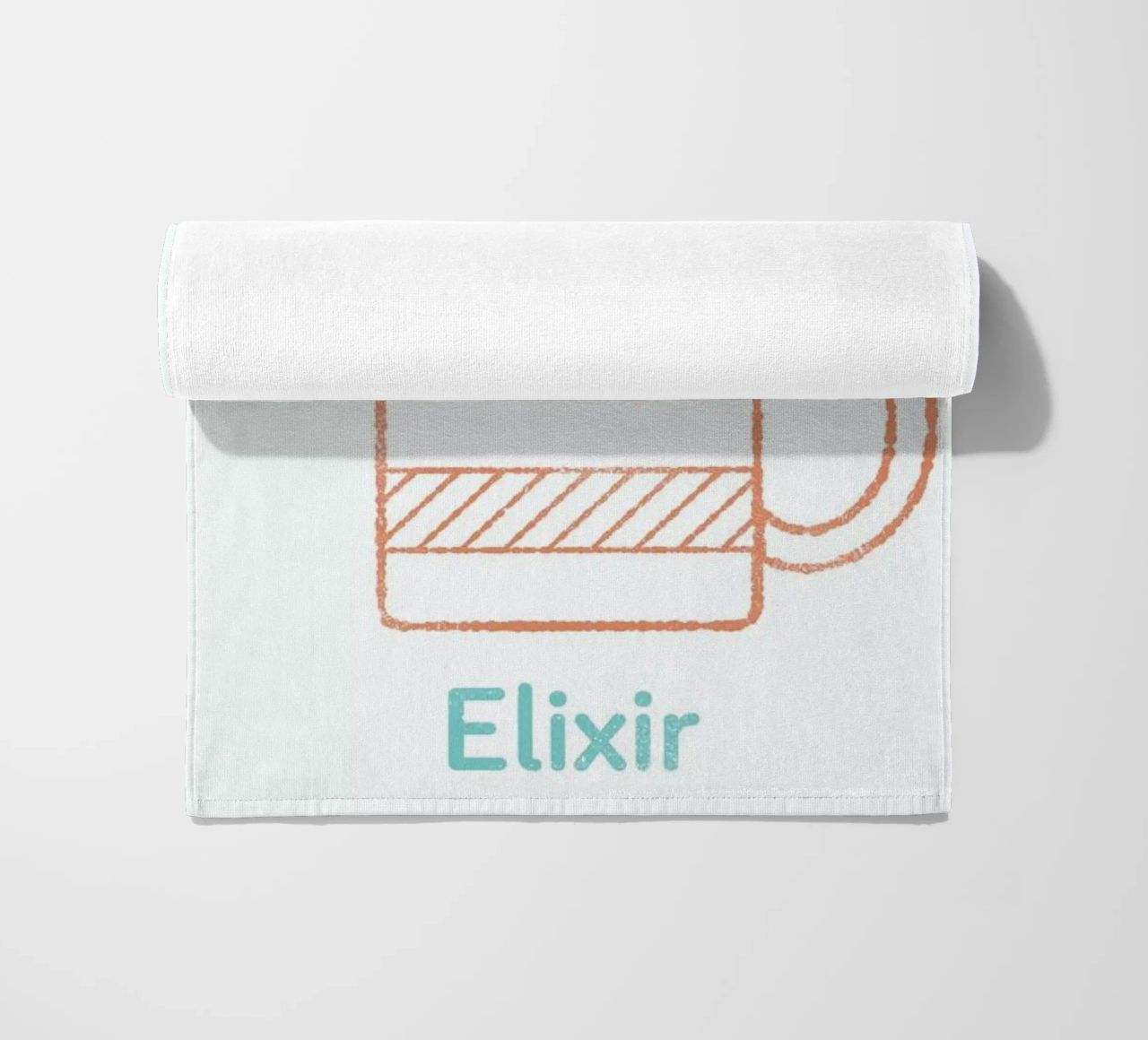 Elixir beach towel by Chris Wharton