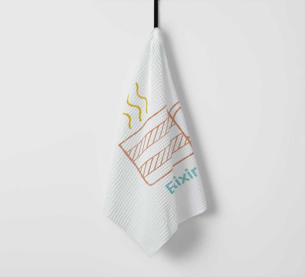 Elixir tea towel by Chris Wharton