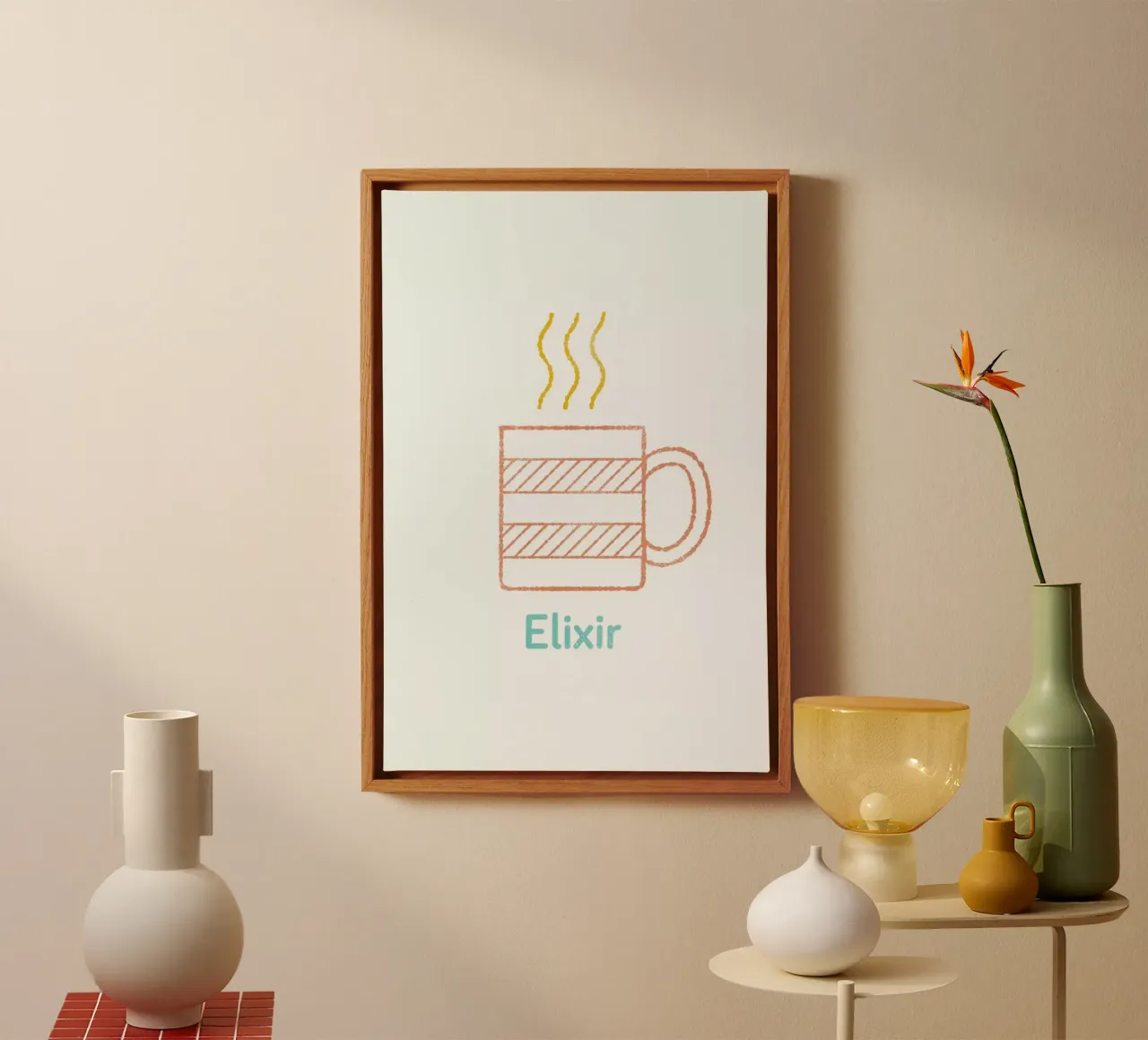 Elixir lienzo de Chris Wharton