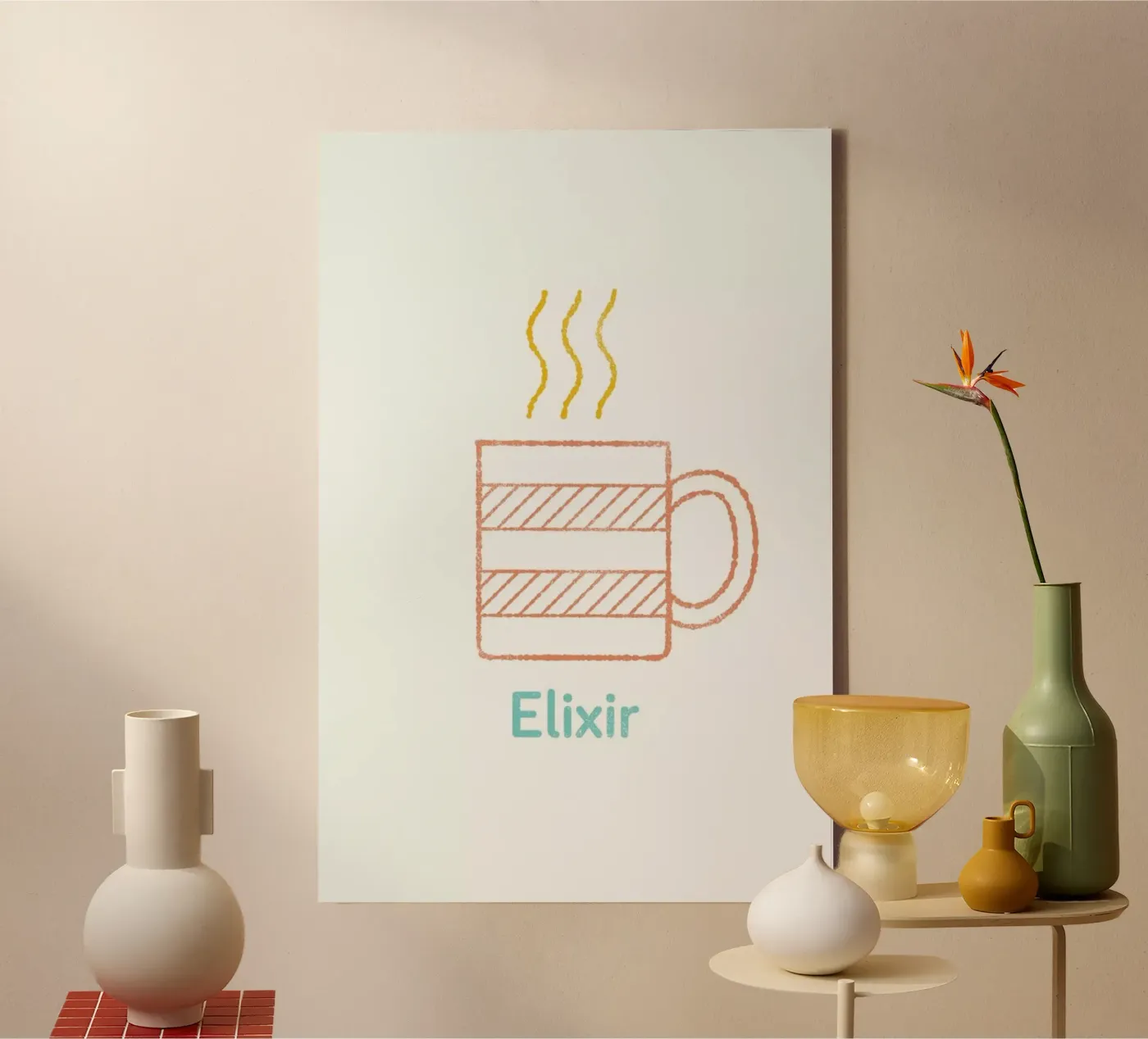 Elixir Leinwand von Chris Wharton