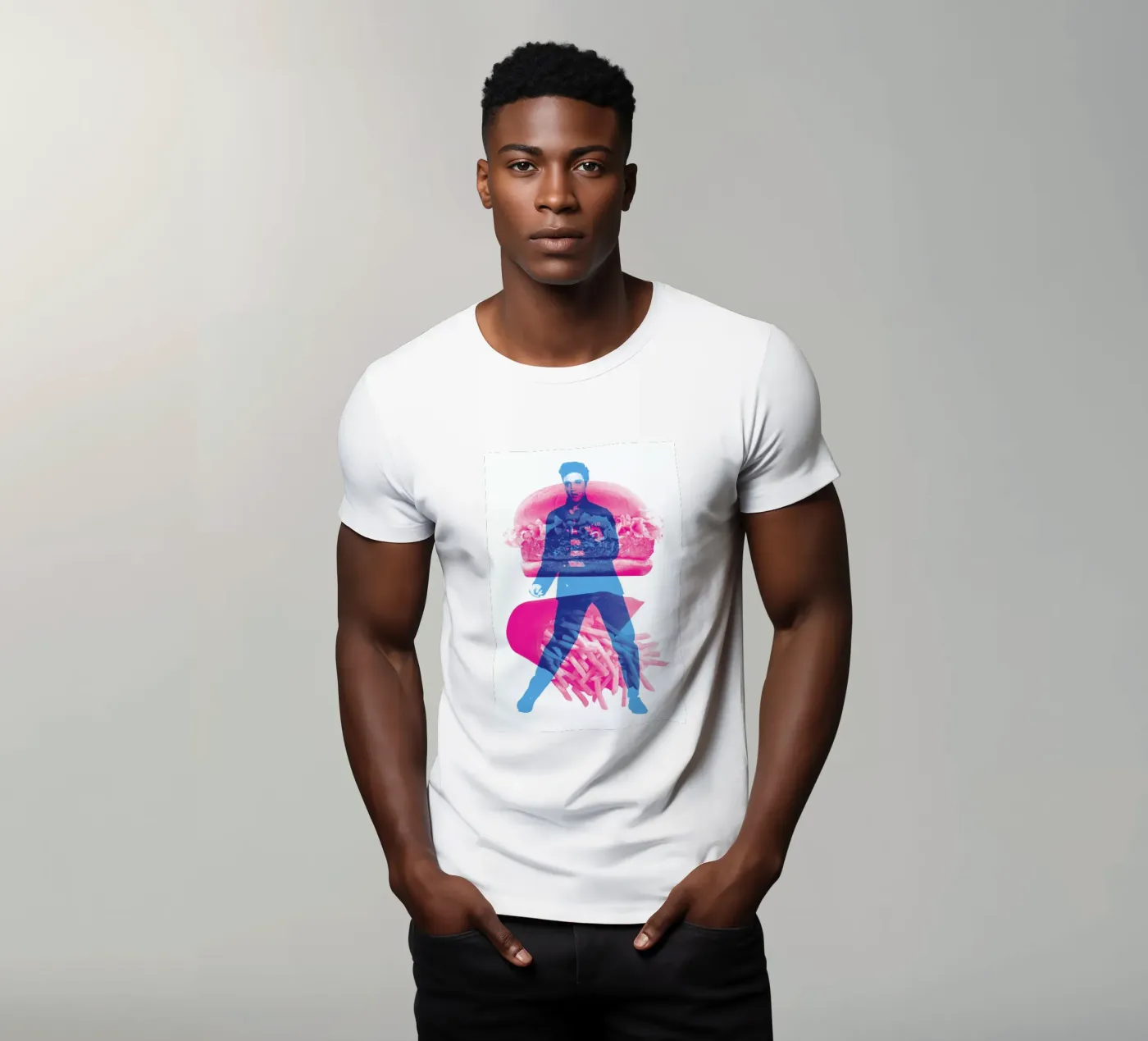 Elvis t-shirt da Chris Wharton