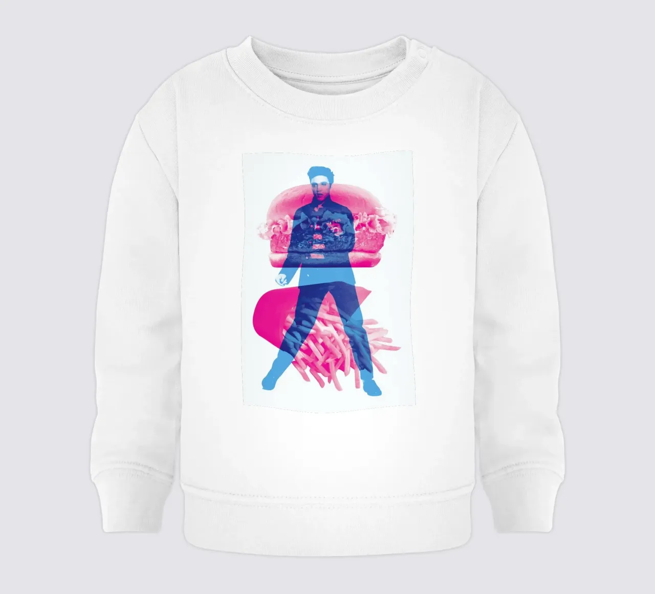 Elvis sudadera de bebé de Chris Wharton