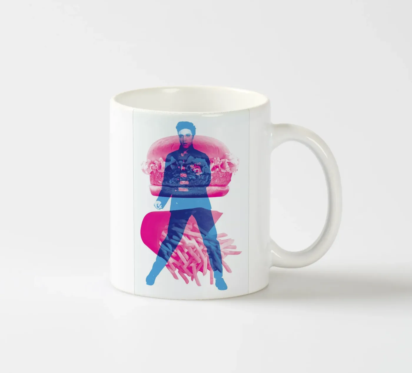 Elvis tazza in ceramica da Chris Wharton