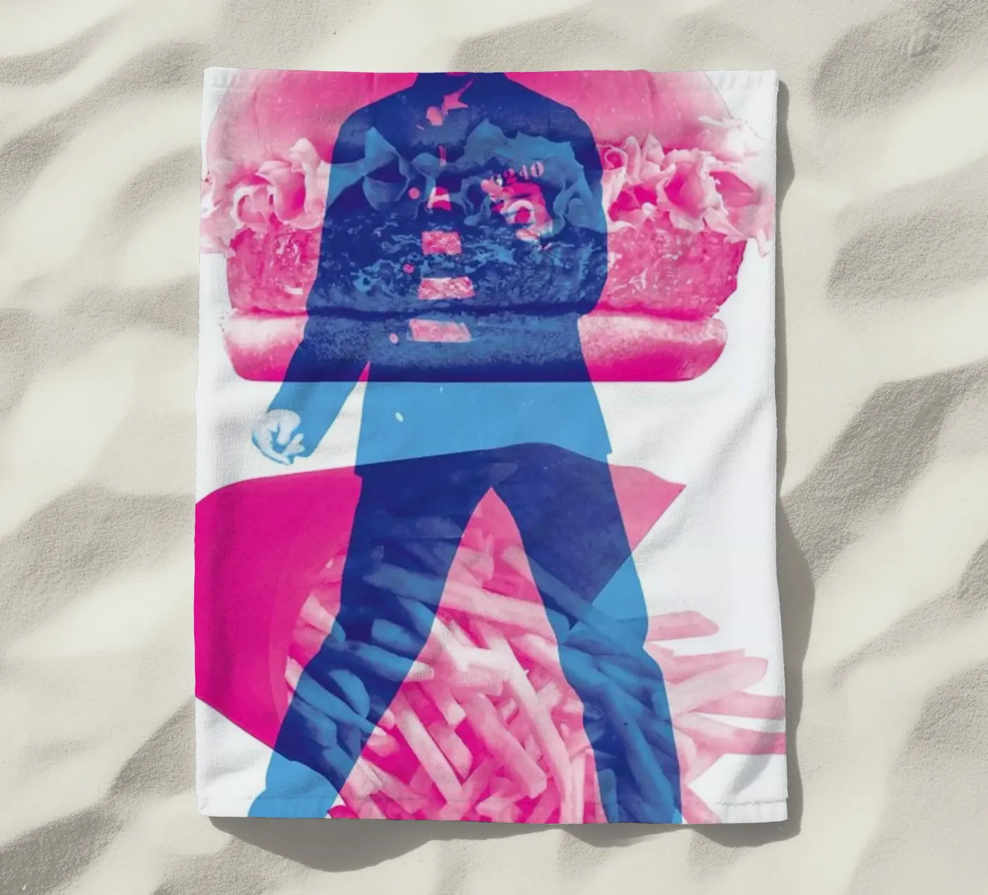 Elvis strandhanddoek van Chris Wharton