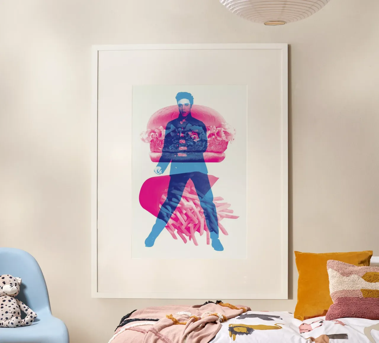 Elvis poster van Chris Wharton