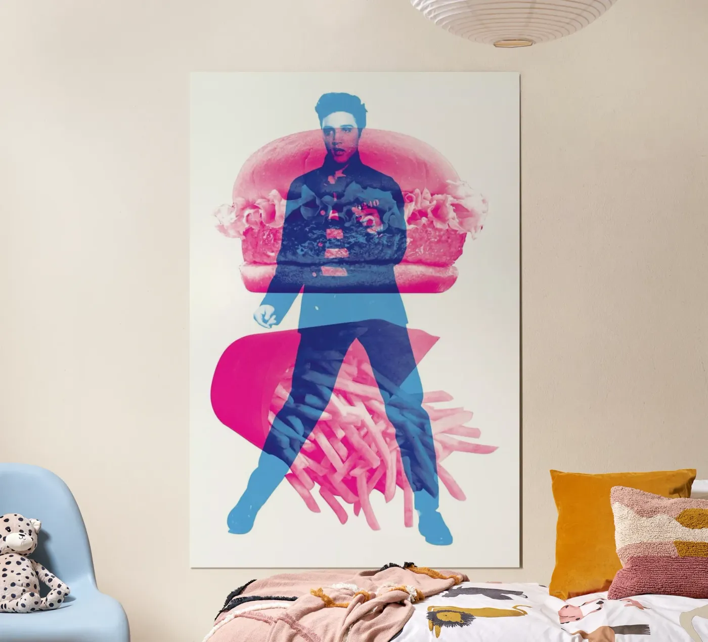 Elvis poster de Chris Wharton